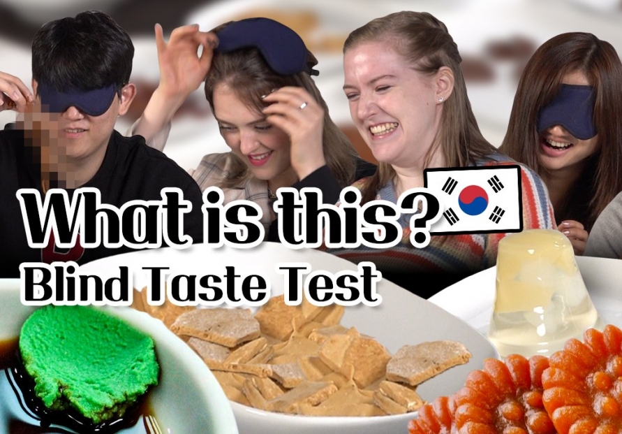 [Video] Foreigners and Koreans blind taste test popular food in Korea