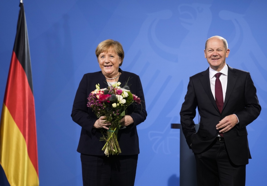 [Photo News] Scholz ends the Merkel era
