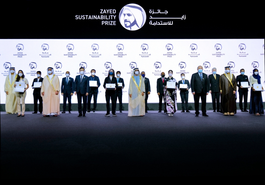 UAE PM honors Zayed Sustainability Prize winners