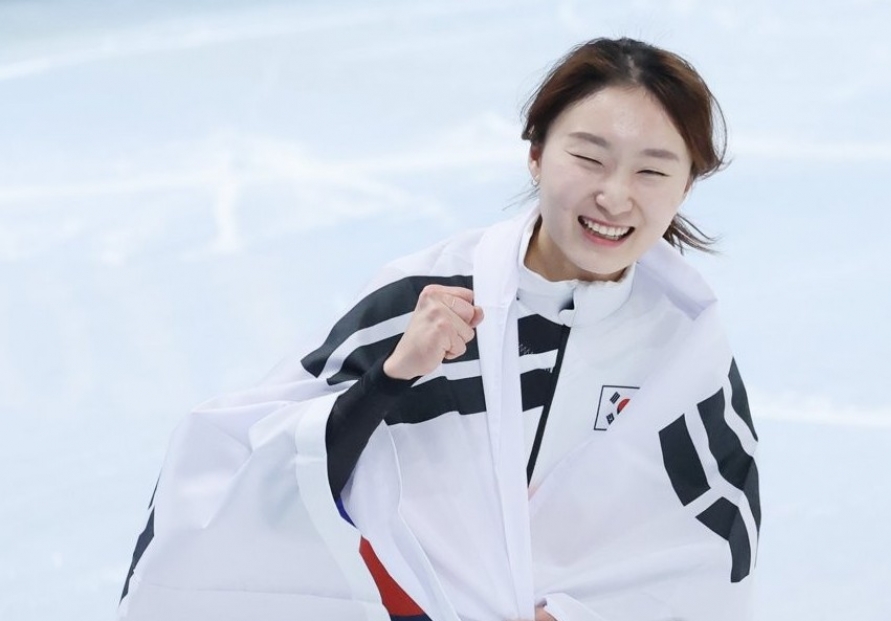 [BEIJING OLYMPICS] Short track champion considers Beijing gold her most valuable medal