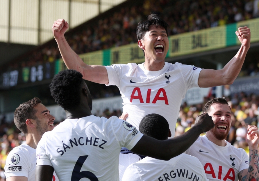 Son Heung-min becomes 1st Asian scoring champion in Premier League history