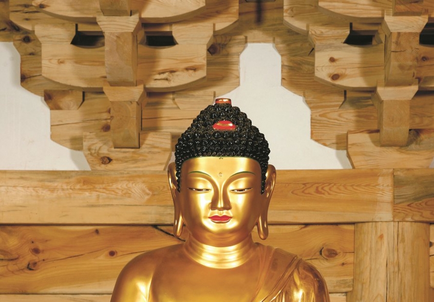 [Photo News] Ninth-century wooden Buddhas