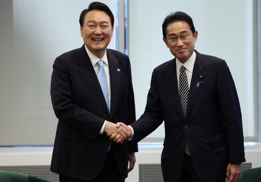 Japan ambassador voices positive view of Yoon-Kishida meeting in New York