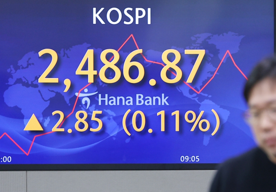 Seoul stocks snap 5-day winning streak on tech, auto losses; Korean won at 9-month high