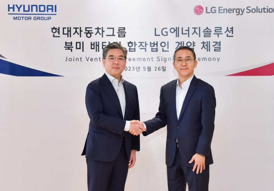 Hyundai-LG Energy Solution to set up EV battery plant in US
