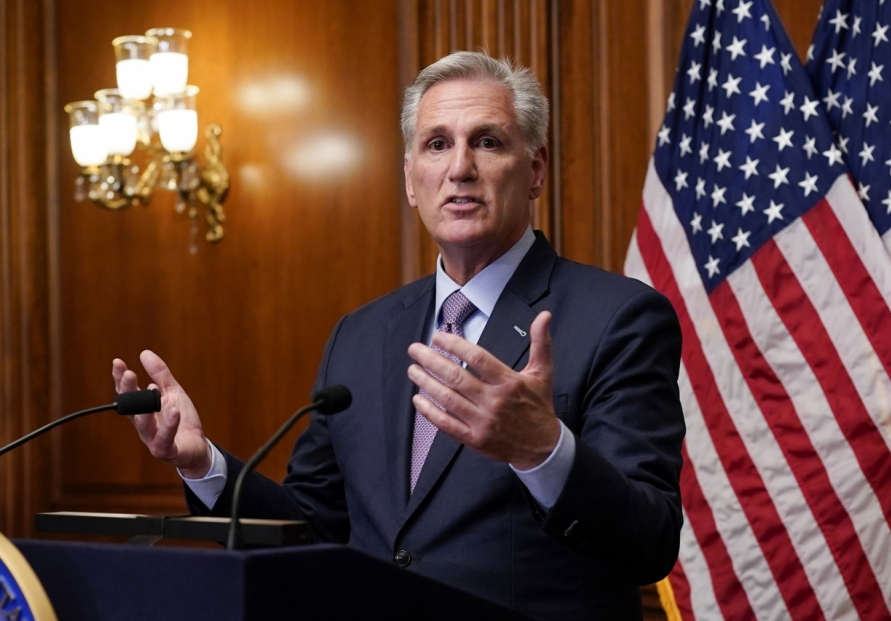US House votes to remove Speaker Kevin McCarthy