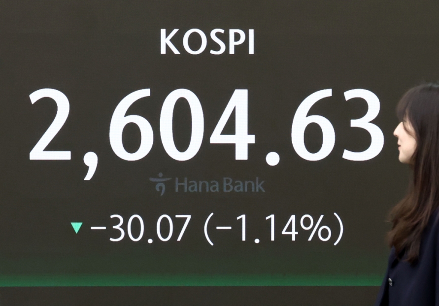 Seoul shares open sharply lower amid waning hope for early rate cuts