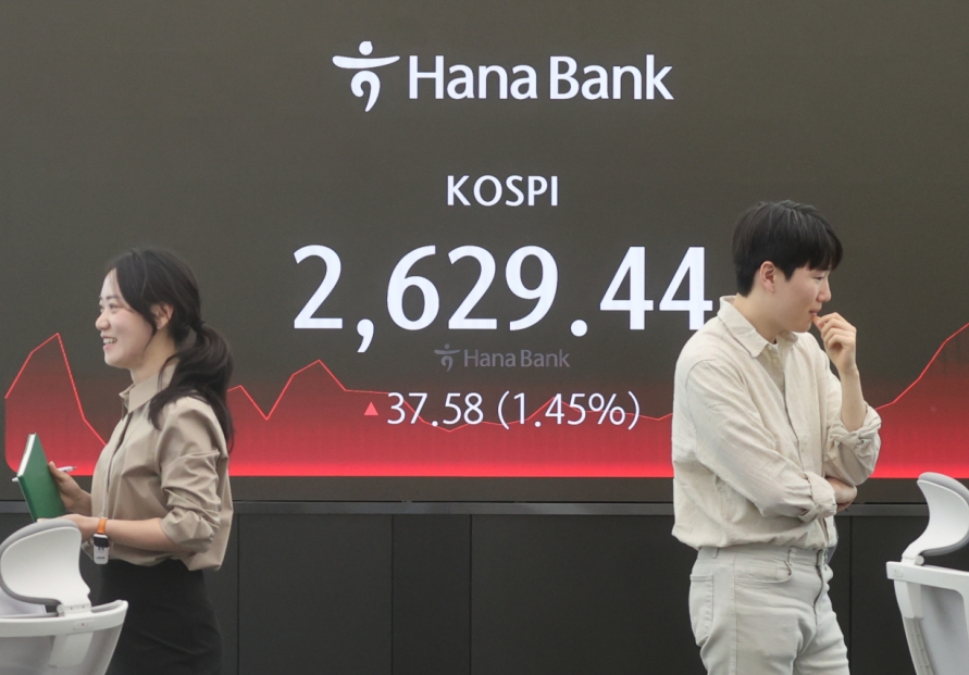 Seoul shares rise 1.4% on financial, auto gains