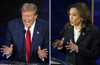 Harris and Trump spar over Kim Jong-un, alliances