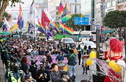 [Photo news] LGBT festival in Incheon