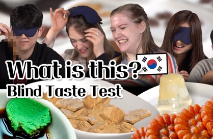 Foreigners and Koreans blind taste test popular food in Korea