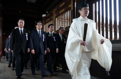 S. Korea calls on Japan to confront history amid Yasukuni Shrine visit