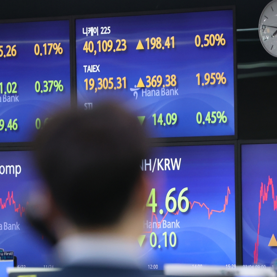Seoul shares close higher on extended foreign buying