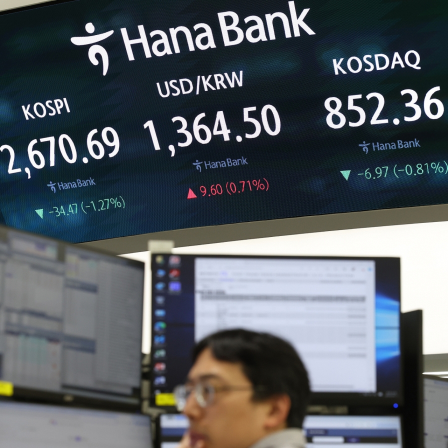 Seoul shares open sharply lower on higher US inflation