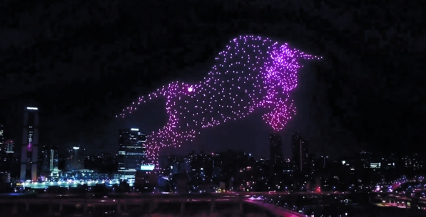  Drone's new mission: Light up the sky