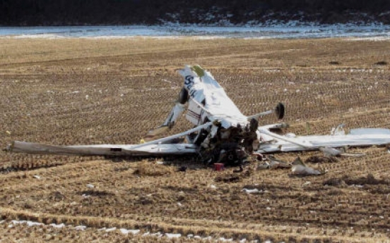 Two killed in collision of light planes