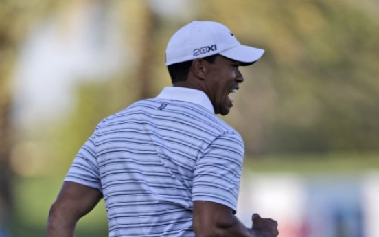 Tiger cuts deficit to 1 in Dubai