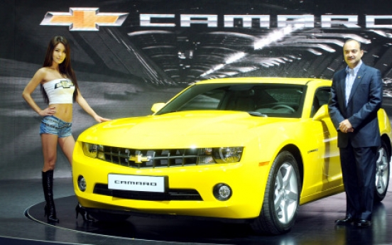 Camaro to lead GM’s Korean expansion