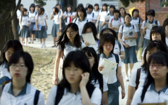 Korean students less happy than Asian peers