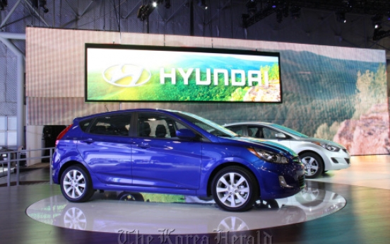 Hyundai, Kia show off wares in N.Y.