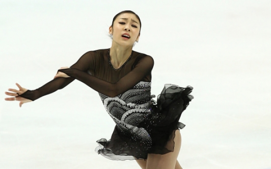Kim Yu-na finishes 2nd at world figure championships