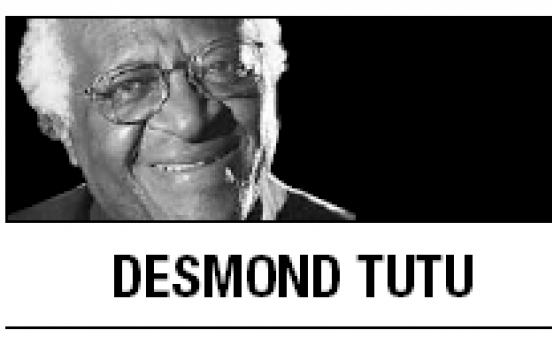 [Desmond Tutu] Ending the evil of nuclear weapons