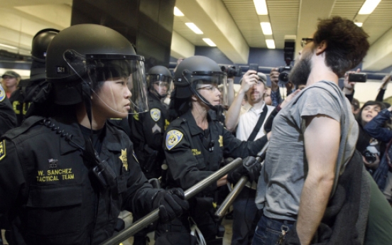 San Francisco subway stations closed amid protests