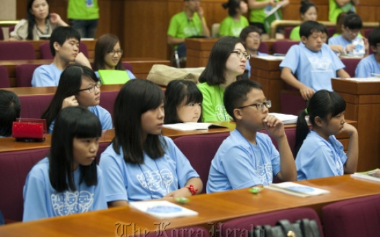 Children demand vote in education elections