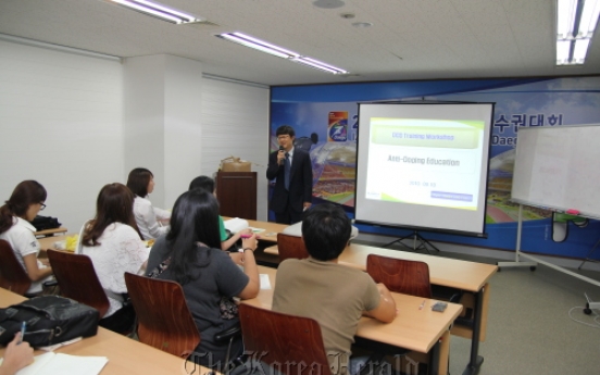 Volunteers gear up for Daegu Athletics Champs