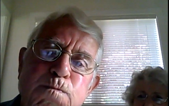 Grandparents with webcam become new online stars