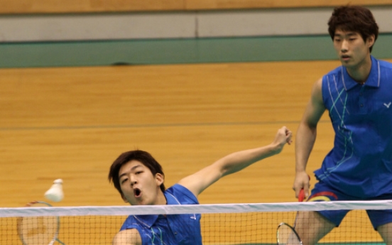 Korean badminton pair win French title