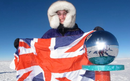 British teen becomes youngest to ski to South Pole