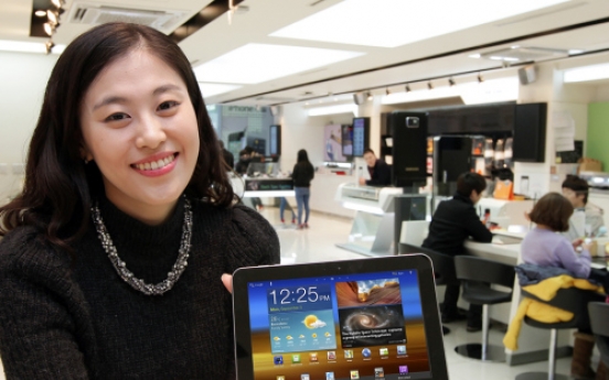 SKT sells first LTE tablet PC