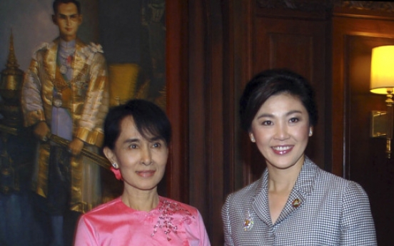 Thai P.M. first ASEAN leader to meet Suu Kyi