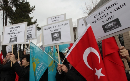 Turkey to launch sanctions on France over genocide bill