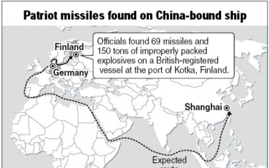 Finland probes China-bound Patriot missiles