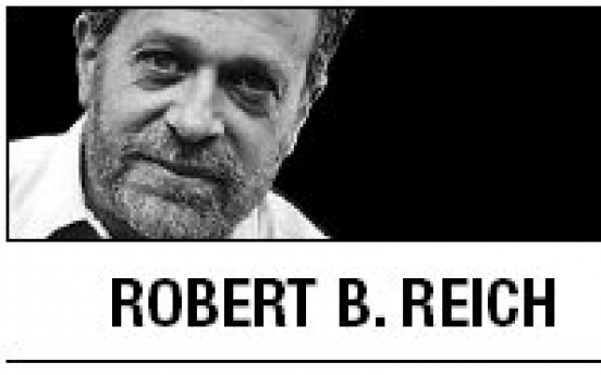 [Robert Reich] Defining issue for 2012 isn’t size