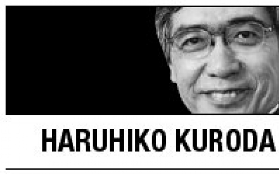 [Haruhiko Kuroda] Prioritizing climate change efforts