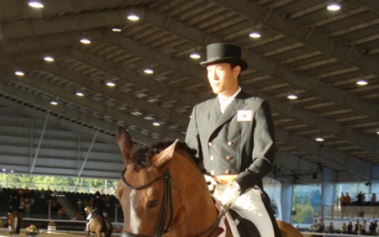 Kim breaks Korean equestrian record in Florida