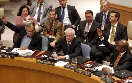 Russia, China veto U.N. resolution on Syria