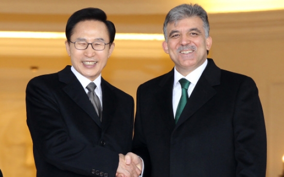 Korea, Turkey agree to resume nuke plant talks