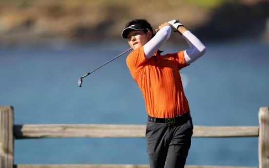 Lee, Wi and Johnson set pace at Pebble Beach