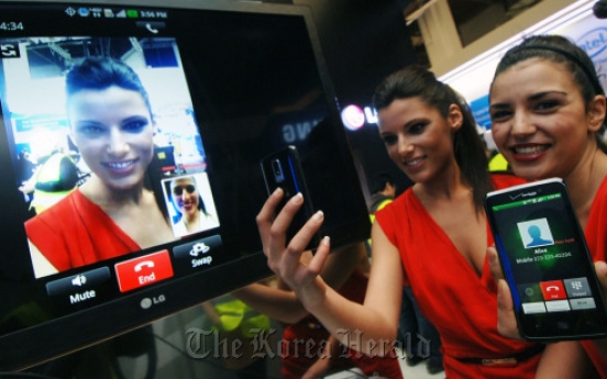 LG showcases world’s first LTE video-voice call