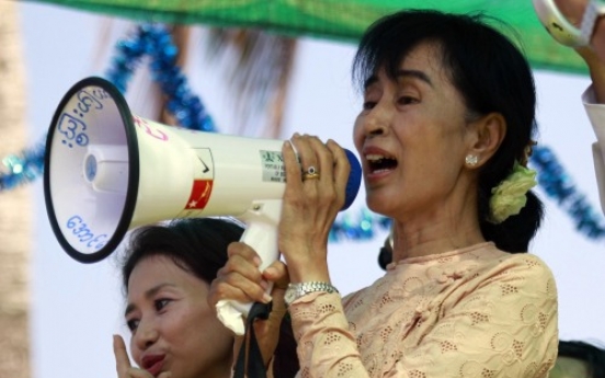 Ailing Suu Kyi curbs election campaign in Myanmar