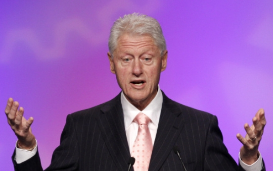 Bill Clinton to speak at Nobel Peace summit