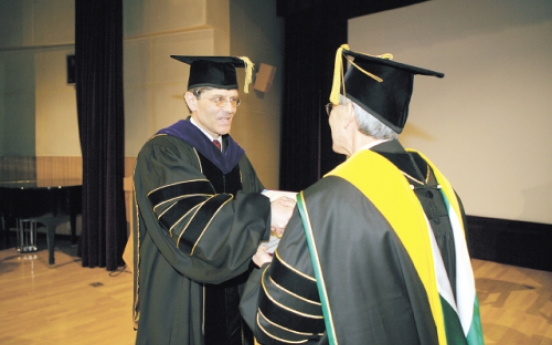 German envoy awarded honorary doctorate