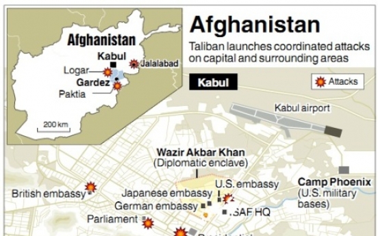 Afghan-led forces beat back Taliban attack