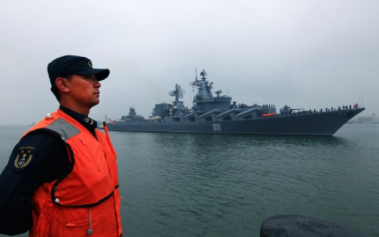 China, Russia hold first naval drills