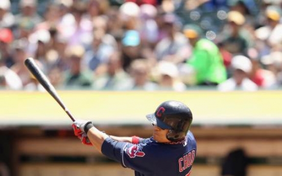 A’s avoid Tribe sweep