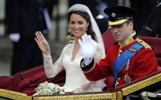 Britain’s William and Kate mark anniversary